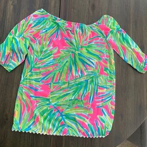 Lilly Pulitzer girl dress size Med 6-7 (kids size)
